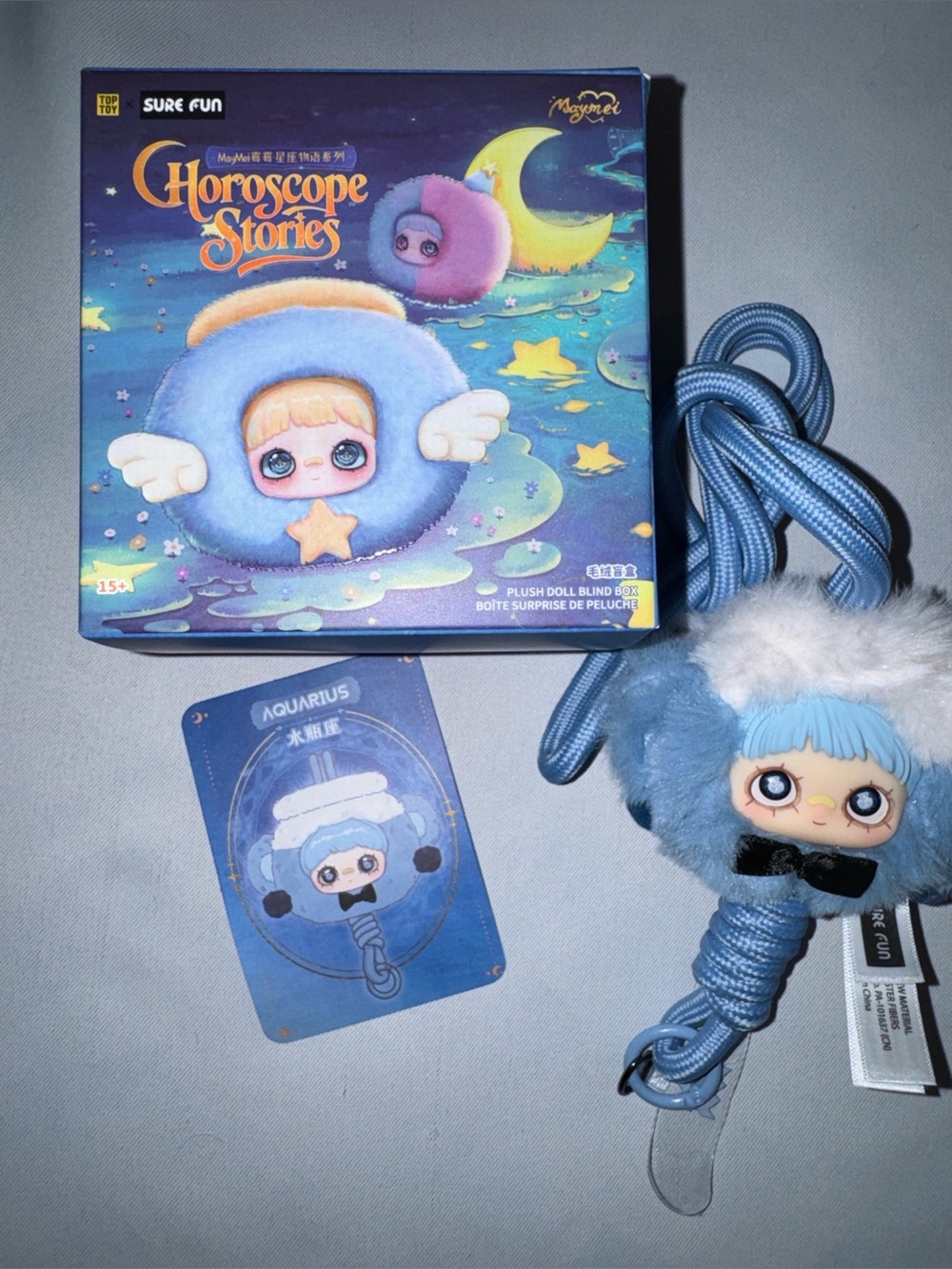 MayMei Horoscope - Aquarius Plush
Stories Series, NEW Opened Box